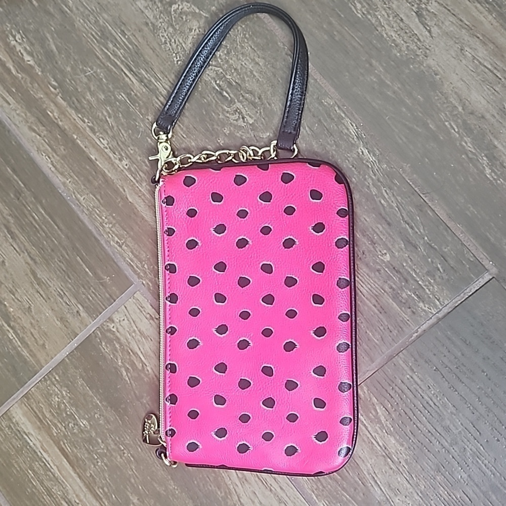 Betsey Johnson Wristlet Accessories Bag - Picture 3 of 9